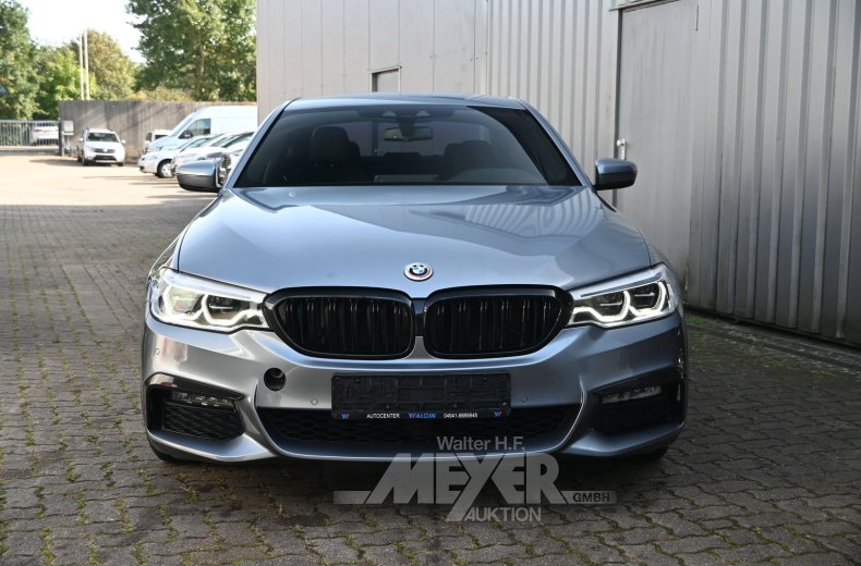 BMW 520i Aut., bluestone metallic
