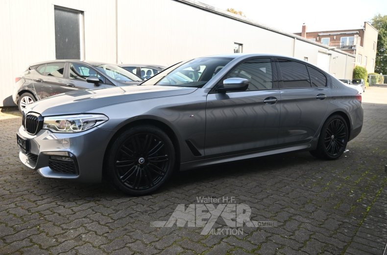 BMW 520i Aut., bluestone metallic