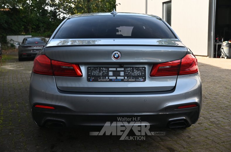 BMW 520i Aut., bluestone metallic