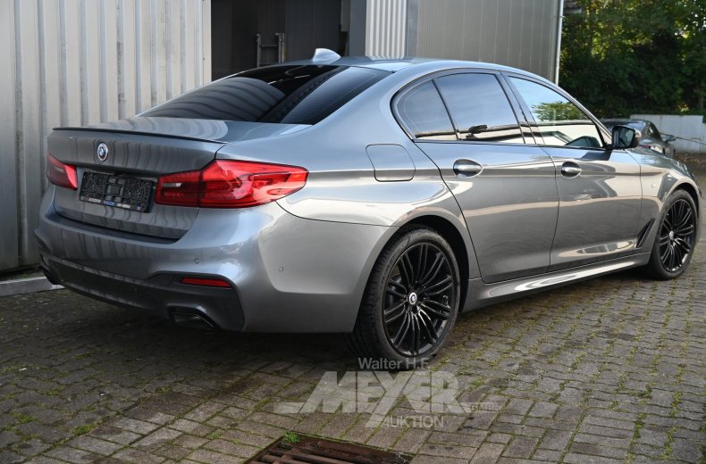 BMW 520i Aut., bluestone metallic