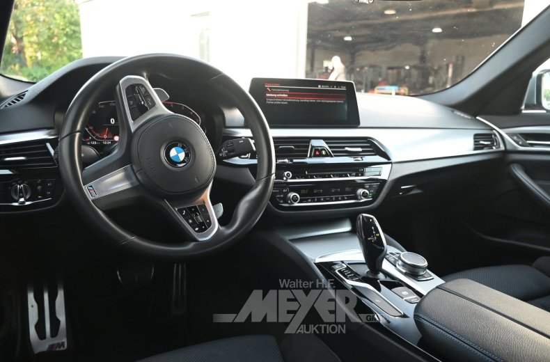 BMW 520i Aut., bluestone metallic
