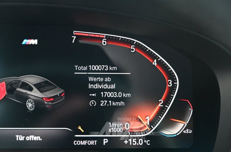 BMW 520i Aut., bluestone metallic
