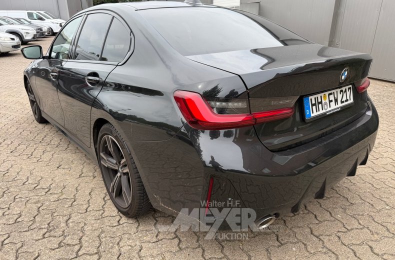 BMW 318i, schwarz