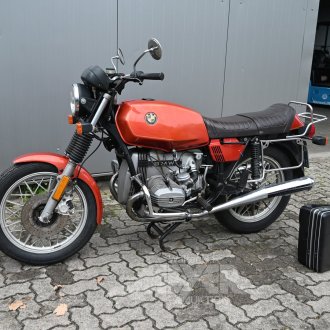 Motorrad BMW R45, rot