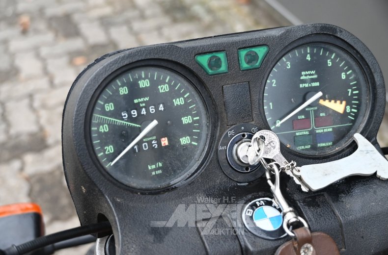 Motorrad BMW R45, rot