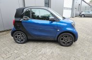 Smart fortwo coupé twinamic, blau