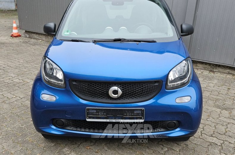 Smart fortwo coupé twinamic, blau