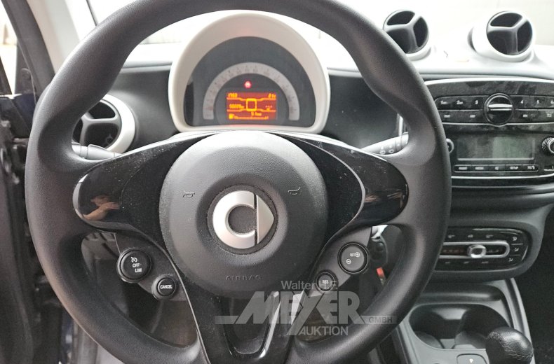 Smart fortwo coupé twinamic, blau
