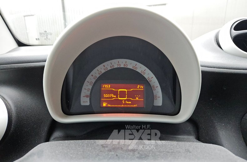 Smart fortwo coupé twinamic, blau