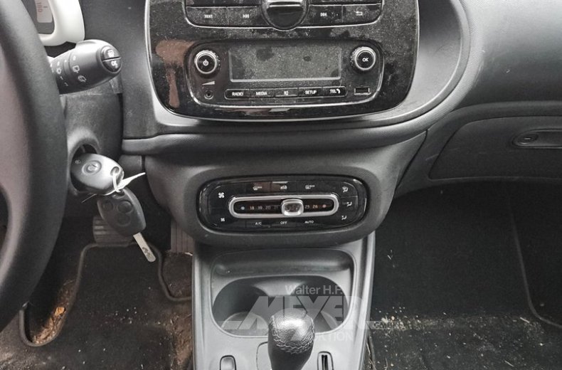 Smart fortwo coupé twinamic, blau