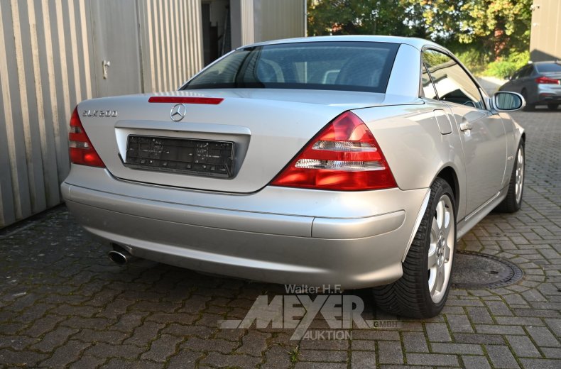 Mercedes-Benz SLK200 Kompressor, silber