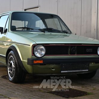 Volkswagen Golf I GTI (Spanien), manilagrün