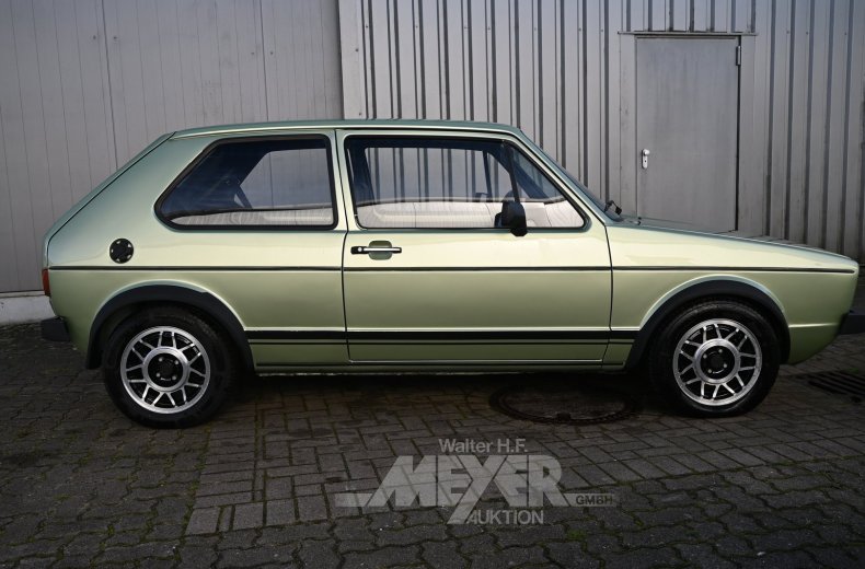 Volkswagen Golf I GTI (Spanien), manilagrün