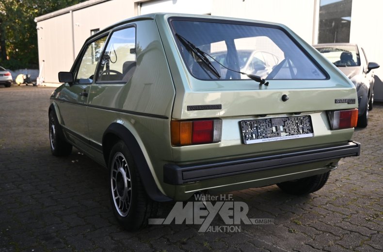Volkswagen Golf I GTI (Spanien), manilagrün
