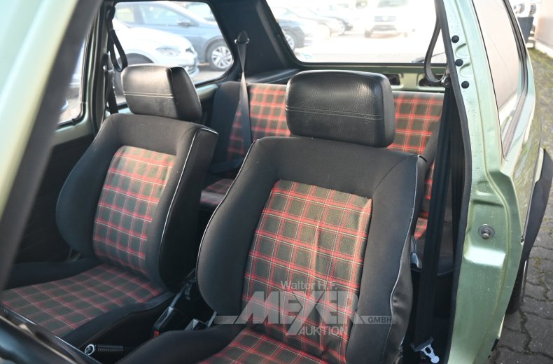 Volkswagen Golf I GTI (Spanien), manilagrün