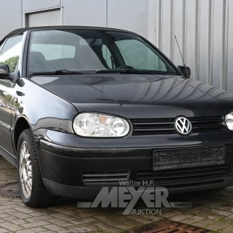 Volkswagen Golf IV Cabriolet, schwarz