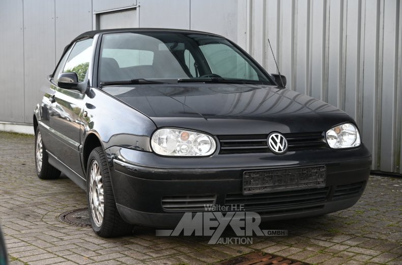 Volkswagen Golf IV Cabriolet, schwarz