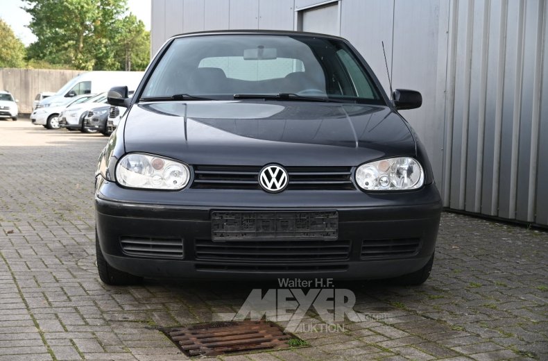 Volkswagen Golf IV Cabriolet, schwarz