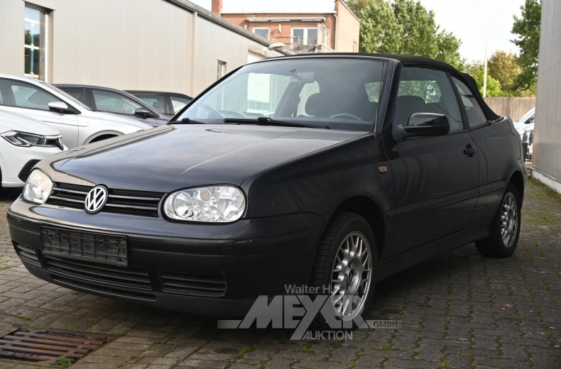 Volkswagen Golf IV Cabriolet, schwarz