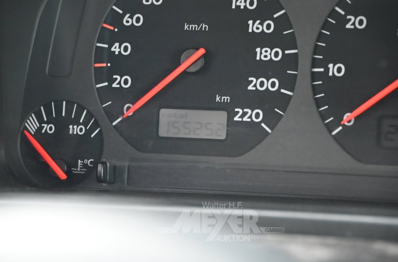 Volkswagen Golf IV Cabriolet, schwarz