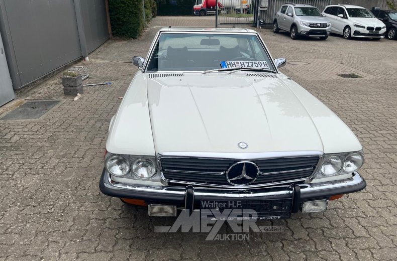 Mercedes-Benz W107 350SL-4.5L  , weiß