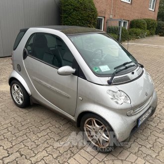Smart fortwo, silber