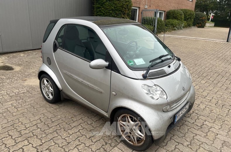 Smart fortwo, silber