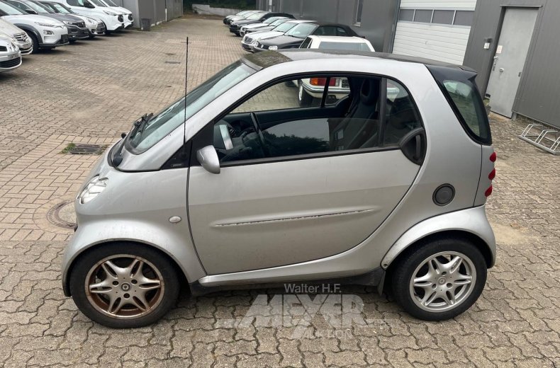 Smart fortwo, silber