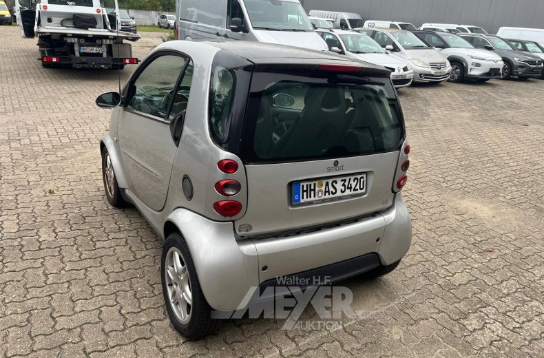 Smart fortwo, silber