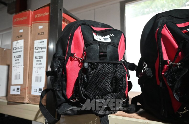 Rucksack WÜRTH mit UVV Ausrüstung