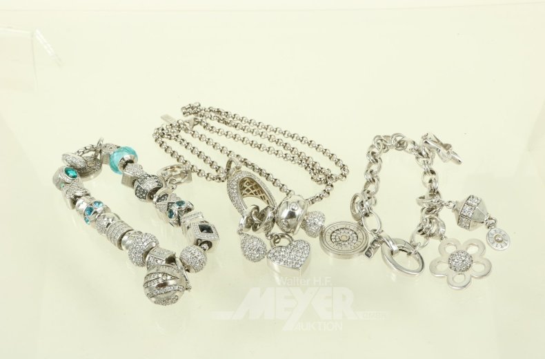 3 Teile Silberschmuck von JETTE