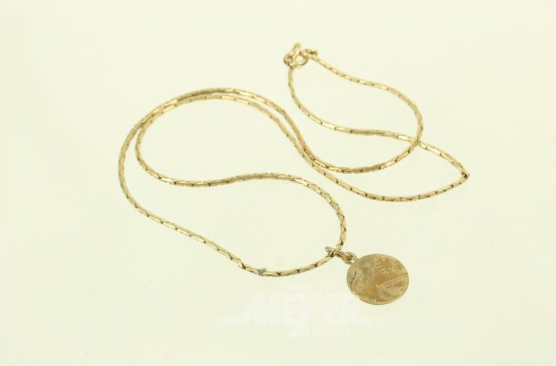 Kette mit Anhänger "Sternzeichen Löwe"