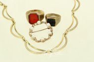 kl. Posten Goldschmuck: