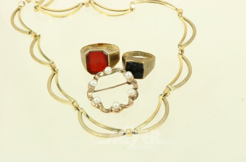 kl. Posten Goldschmuck: