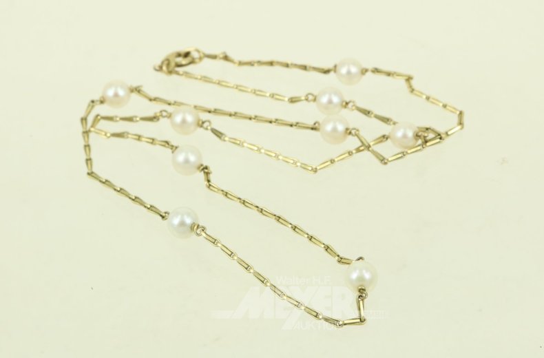 Kette mit 9 Perlen