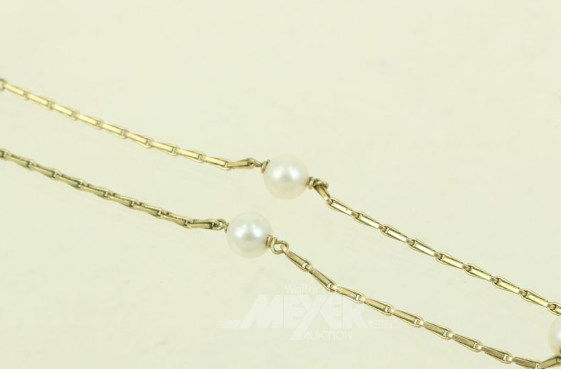 Kette mit 9 Perlen
