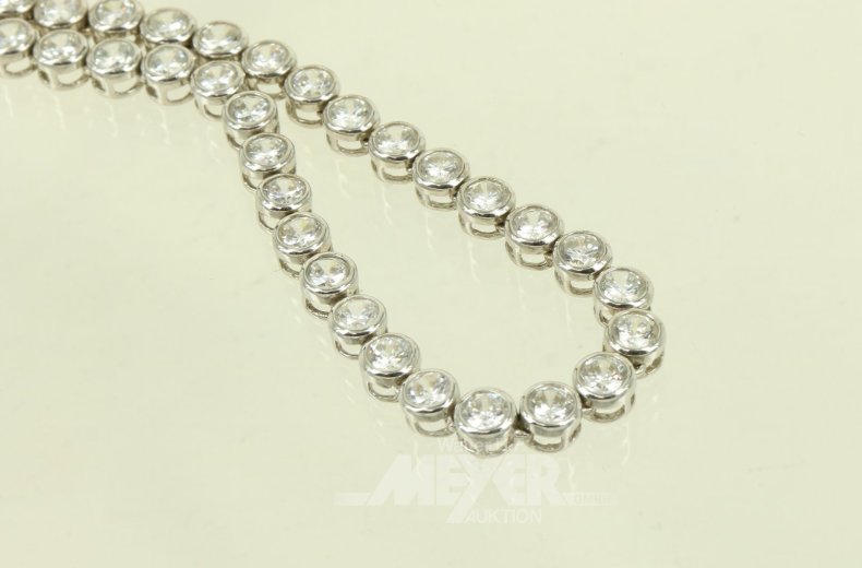 Tenniskette mit Diamantimitationen