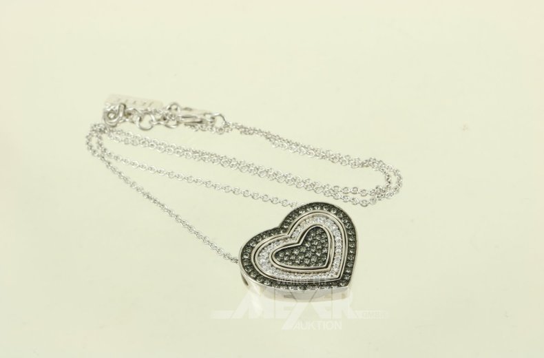 JETTE Kette mit Anhänger "Herze"