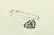 JETTE Kette mit Anhänger "Herze"