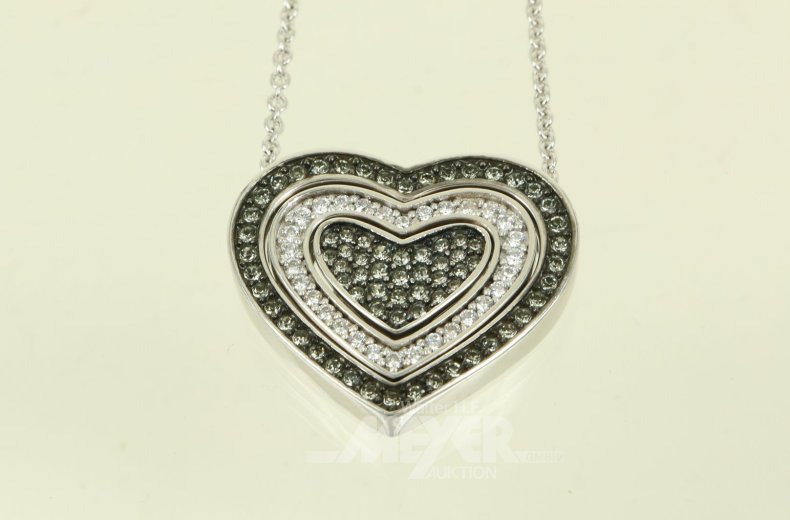JETTE Kette mit Anhänger "Herze"