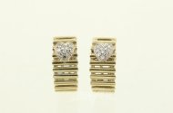 Paar Ohrstecker mit kl. Brillanten