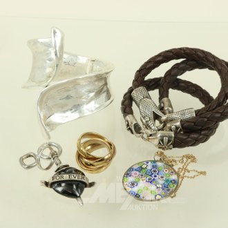 Konvolut Mode- und Silberschmuck