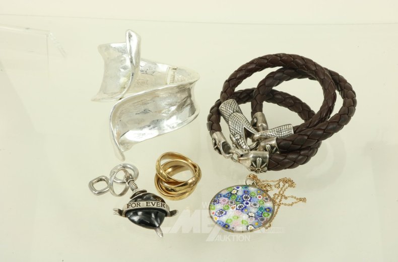 Konvolut Mode- und Silberschmuck