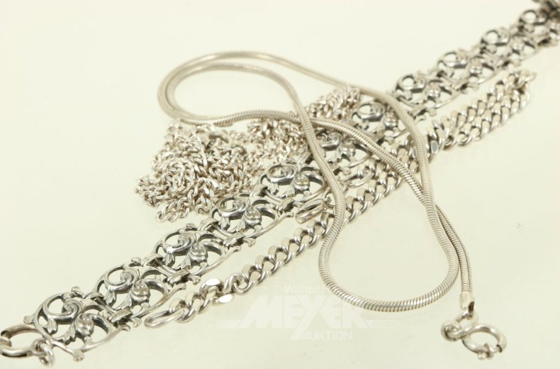 Konvolut Mode- u. Silberschmuck