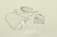 2 Teile Swarovski Modeschmuck