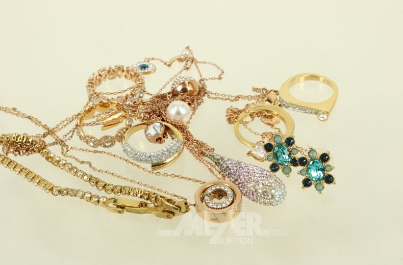 Konvolut Swarovski Modeschmuck