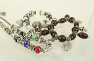 Konvolut Modeschmuck in kl. Schmuckschatulle