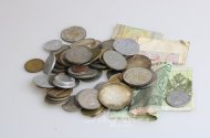 Konvolut Münzen u. Banknoten BRD u. europ. Ausland