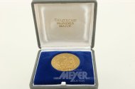 Goldmedaille zum Dienstjubiläums der Deutschen Bundesbank für 25 Jahre