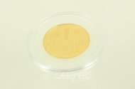 Goldmünze BRD 1 Deutsche Mark 2001